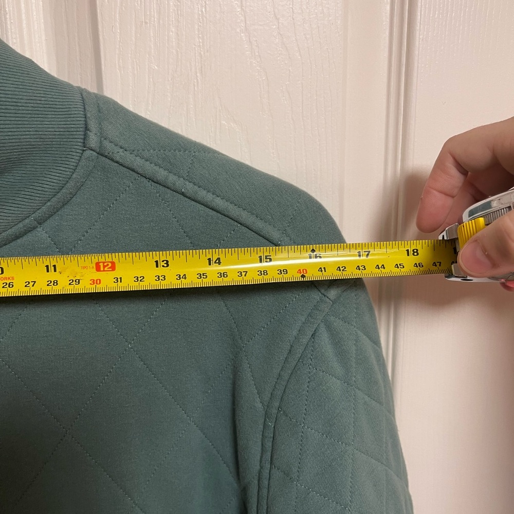 Athleta Women's Sage Green Quilted Bomber Jacket - Picture 12 of 14